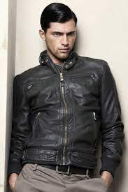 Pin By Rk Traders On Menswear Sean O Pry Men S Leather Jacket Zara Man