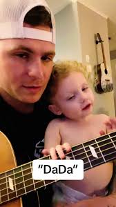 Almost got it! #canyousaydadasname #mrsrachel #baby #girl #dad #music