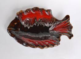 Authentic Vintage Vallauris Ceramic Small By Fleurbleuevintage Ceramics Vintage Fish Shapes