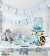 Our Beautiful Elegant Collection Of Little Peanut Boy Baby Shower Is Designed To Be Appropr Elephant Baby Shower Decorations Peanut Baby Shower Elephant Party