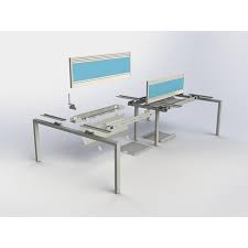 The table design is good but the workmanship could be a little better. Standard Bench Desk System 1200 Deep Four Square Furniture