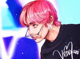World wide handsome.} another tattoo experiment sketch> second. Fanart Anime Kim Taehyung Fanart 2020