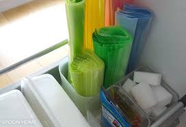 ジップロック ジッパー付き保存袋のおしゃれな収納方法をブログでレポート 無印良品 ikea 収納 アイデア 収納 台所 収納 引き出し