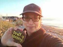 Memorial Rock for Jacob A Grady