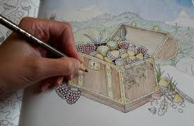 Colouring Enchanted Forest Autumn S Treasures Part 1 Enchanted Forest Coloring Book Enchanted Forest Coloring Forest Coloring Book