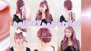 But don't let the braids of the floor hide the city from sight! 6 Cute Daily Hairstyles Inspired By Anime Sailor Moon Fate Stay Night Etc Youtube