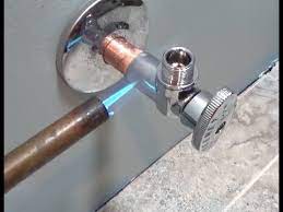It coats the copper like nothing else; How To Sweat On A Valve Water Valve Installation Youtube
