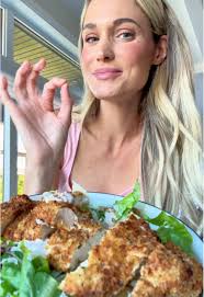 Crispy Chicken Air Fryer Caesar Salad Recipe