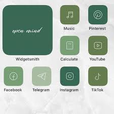 83 Green Ios 14 App Icons Light Bright Mood Ios14 Widget Cover Etsy App Icon Apple Icon Iphone Wallpaper App