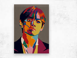 Well everything related to art, kim taehyung is good at it . Kim Taehyung Pop Art Wpap Style Rangga Ozi
