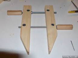 Edge clamp fixture from lee valley tools. Homemade Hand Screw Clamps Diy Tools Homemade Woodworking Furniture Plans Woodworking Projects Diy