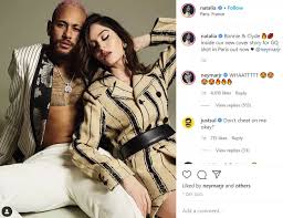 However, until now there were no official photos of the psg forward's a link with the american until she published an image that confirmed everything. Ney Appears On Magazine Cover Along With Model Barulich Whom He Dating With All Football