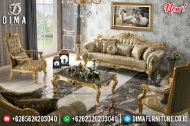 Deretan harga sofa murah terbaru. Set Sofa Tamu Mewah Beatrix Ukir Jepara Harga Murah Bt 0307