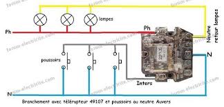 Forum Electricite Problemes Branchement Telerupteur Legrand 49107 Schemas Electriques Bricovideo