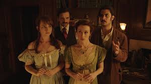 Murder mystery parties are flexible, as you can serve appetizers the entire time, or have a formal sit down dinner. Edgar Allan Poe S Murder Mystery Dinner Party Tv Mini Series 2016 Imdb