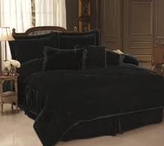 You may discovered one other black queen comforter set higher design concepts. The Winner Is Amazon Com 7pc Black Velvet Comforter Set Bed In A Bag Queen Home Kitchen Black Velvet Bed Black Comforter Black Bedding