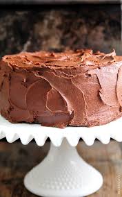 5) divide the cake batter evenly between the 2 greased cake pans. Perfect Chocolate Buttercream Frosting Recipe Add A Pinch