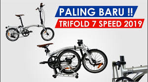 United bike is an indonesian bicycle manufacturer. Sepeda Lipat United Terbaru Trifold 7 Speed 2019 The Unit Folding Bike Trifold