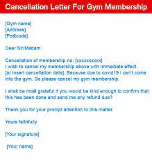Maybe you would like to learn more about one of these? 3 Cancellation Letter For Gym Membership Sample Letters