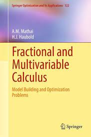 Seongjai kim department of mathematics and statistics. Fractional And Multivariable Calculus Ebook Pdf Von H J Haubold A M Mathai Portofrei Bei Bucher De