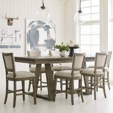 (236) delfina 7 piece dining set $895. Kincaid Furniture Plank Road Seven Piece Counter Height Dining Set Johnny Janosik Pub Table And Stool Sets