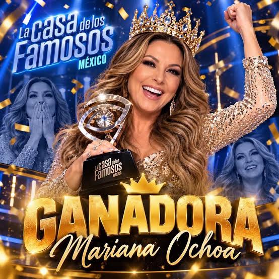🏆🚨🇲🇽 ¡MARIANA OCHOA ES LA GANADORA DE LA CASA DE LOS FAMOSOS MÉXICO!  😱✨ ¡SE LLEVÓ LA CORONA! 👑 Después de llegar hasta el último momento de la  competencia, Mariana Ochoa conquista