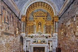 Gezicht op de basilica della santa casa te loreto. Towns Loreto An
