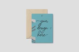 Download 5x7 Inches Postcard And Envelope Mockups In Stationery Mockups On Yellow Images Creative Store PSD Mockup Templates
