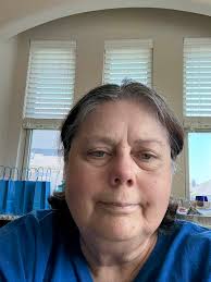 Woke up this morning to being 75 years oold!!! Yee Haw!!!! Decided to not  hide behind my glasses!