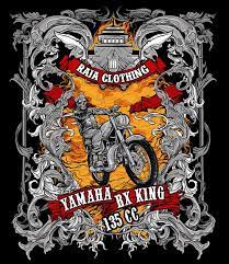 artwork for king motorcycle club logo keren orang animasi animasi