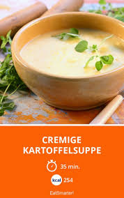 Cremige Kartoffelsuppe Rezept Cremige Kartoffelsuppe Kartoffelcremesuppe Kartoffelsuppe