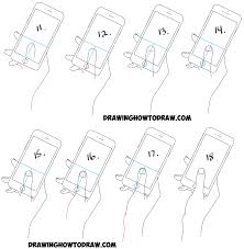 How To Draw A Hand Holding A Cell Phone Iphone In Easy Step By Step Drawing Tutorial How To Draw Step By Step Drawing Tutorials Find & download free graphic resources for handdrawn flower. how to draw a hand holding a cell phone