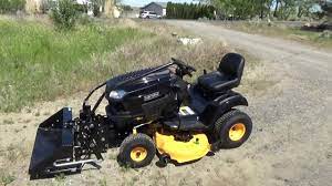 Mow your big yard in comfort from your craftsman pro series garden tractor. Craftsman Pro Series 46 24hp Riding Mower 71 20442 Front Scoop 71 24847 L2survive With Thatnub Youtube
