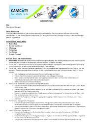 An outsourcing manager specializes in overseeing subcontracted projects for an organization, which involves everything from proposal review to creating budgets. Operations Manager Job Description