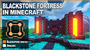 These require a pickaxe to mine them and that either drops itself or between two and five gold nuggets. Minecraft How To Build A Small Blackstone Fortress Tutorial 1 16 Youtube