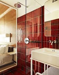 What Do The Facebook Offices And Zoolander Have In Common Roman And Williams Retro Bathrooms Hotel Interiors
