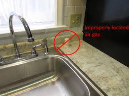 dishwasher air gaps homesmsp