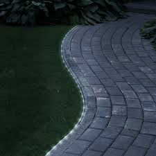Pure Garden Solar Led Rope Light 32 Ft 100 Led Lights Pure Garden Solar Rope Light Front Yard Landscaping