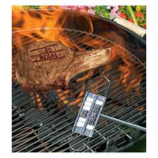 Personalise your bbq with hunter gatherer's barbecue branding iron. Meat Mark It Personalized Steak Branding Iron