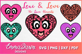 Download Lexi Levi The Love Hearts Valentines Day Mandala Svg Design By Emma Dawn Designs Thehungryjpeg Com