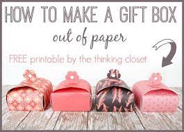 Download printable easter egg candy boxes. 21 Free Printable Gift Box Templates Tip Junkie