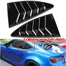 5 buy car window cover online. Carbon Fiber Qiilu Window Louver Cover 1 Pair Side Window Louver Vent Cover Fit For Toyota 86 Gt86 Scion Fr S Subaru Brz 2013 2018 Window Louvers Exterior Accessories Fcteutonia05 De