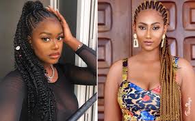 This hairstyle can be braided using an attachment or wool. 25 Trending All Back Ghana Weaving Style Ideas 2021 Thrivenaija