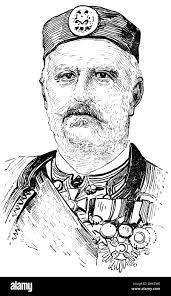 1860 king of montenegro Black and White Stock Photos & Images