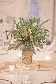 Read ideas for putting together this look and four other rustic centerpieces in how to sort of diy five favorite rustic wedding centerpieces. Fall New England Farm Wedding Rustic Wedding Chic Rustic Wedding Flowers Centerpieces Flower Centerpieces Wedding Wedding Floral Centerpieces