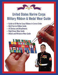 U S Marine Corps Ribbon And Medal Wear Guide Medals Of