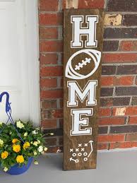 Ships January 2021 Football Porch Sign Porch Signs Etsy Porch Signs Wooden Signs Diy Wood Signs