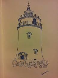 Personalised greetings cards and wedding stationery a specialty. Macau Guia Light House Lighthouse My Drawings Drawing Room