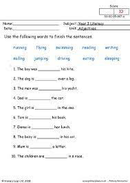 For me as a teacher, grammar class is always an opportunity for fun. English Worksheets For Grade 1 Grammar Www Robertdee Org