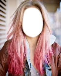 It is soft and feminine but also really fresh and stylish. Fotomontage Blonde Pink Hair Pixiz
